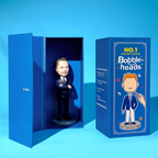 Bobblehead zakenpapa met tekst – gepersonaliseerd Vaderdagcadeau