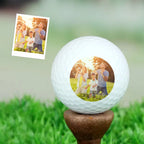 Gepersonaliseerde Golfbal met Foto – Uniek Cadeau voor Golfliefhebbers