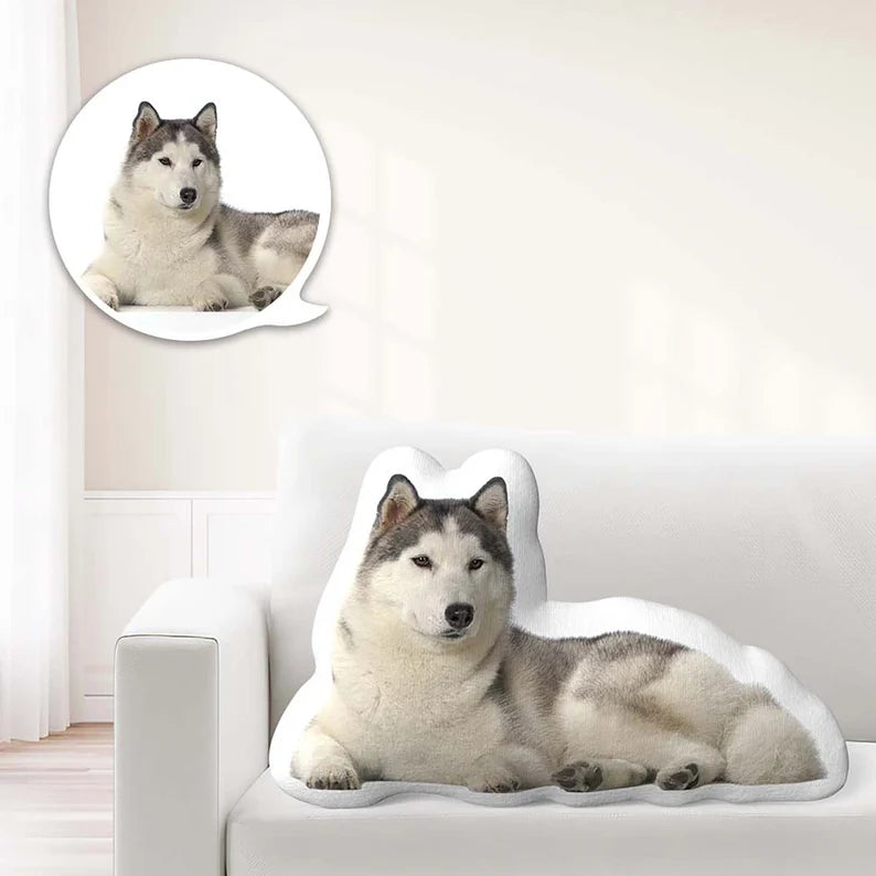 Gepersonaliseerd Kussen – Foto Kussen, Perfect Cadeau voor Dierenliefhebbers & Woondecoratie