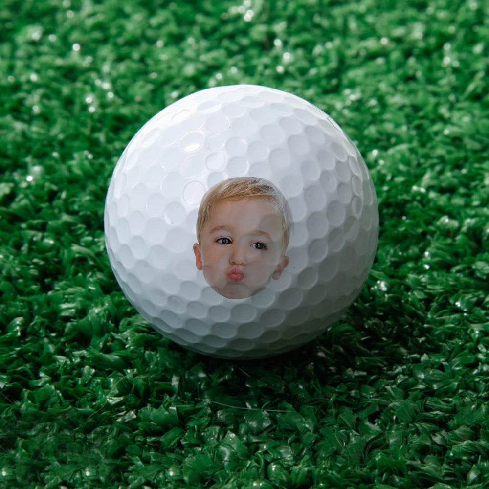 Gepersonaliseerde Golfballen met Eigen Ontwerp – Uniek Cadeau voor Golfliefhebbers