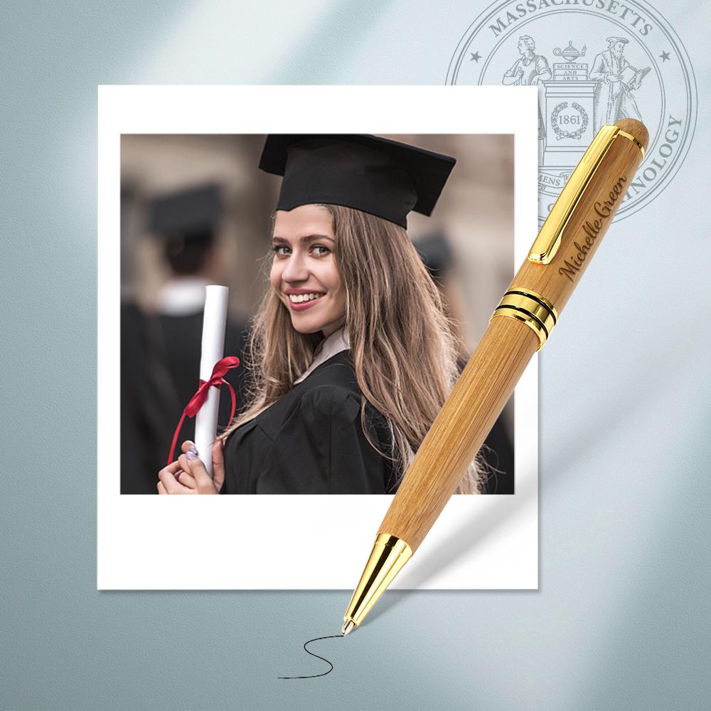 Gepersonaliseerd Houten Pennenset