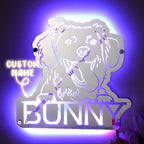 Gepersonaliseerde Huisdier Spiegel met Naam en Verlichting