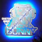 Gepersonaliseerde Huisdier Spiegel met Naam en Verlichting