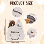 Katten Rugzak met Naam – Gepersonaliseerd Schoolcadeau voor Kinderen