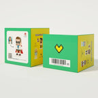 Halloween Heks Brickfiguur gepersonaliseerd