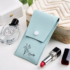 Gepersonaliseerde PU leren make-up tas met 8 kwasten