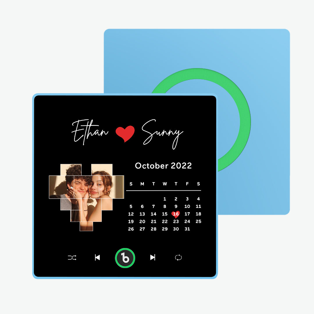 Muziek Koelkastmagneet – Met Foto & Kleurrijk Frame