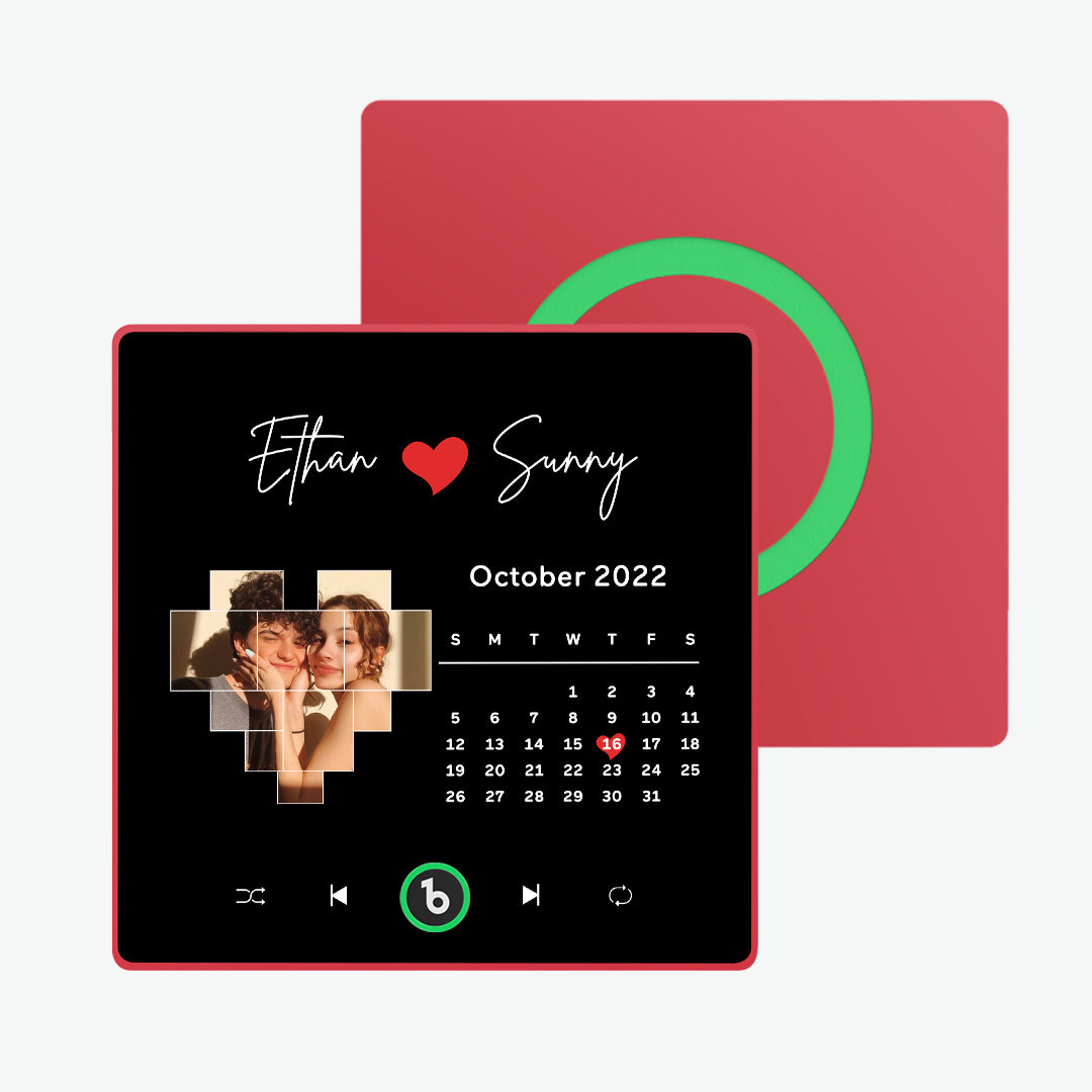 Muziek Koelkastmagneet – Met Foto & Kleurrijk Frame