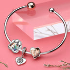 Pootafdruk Foto Bedel – 925 Sterling Zilver, Gepersonaliseerd Huisdier Sieraad