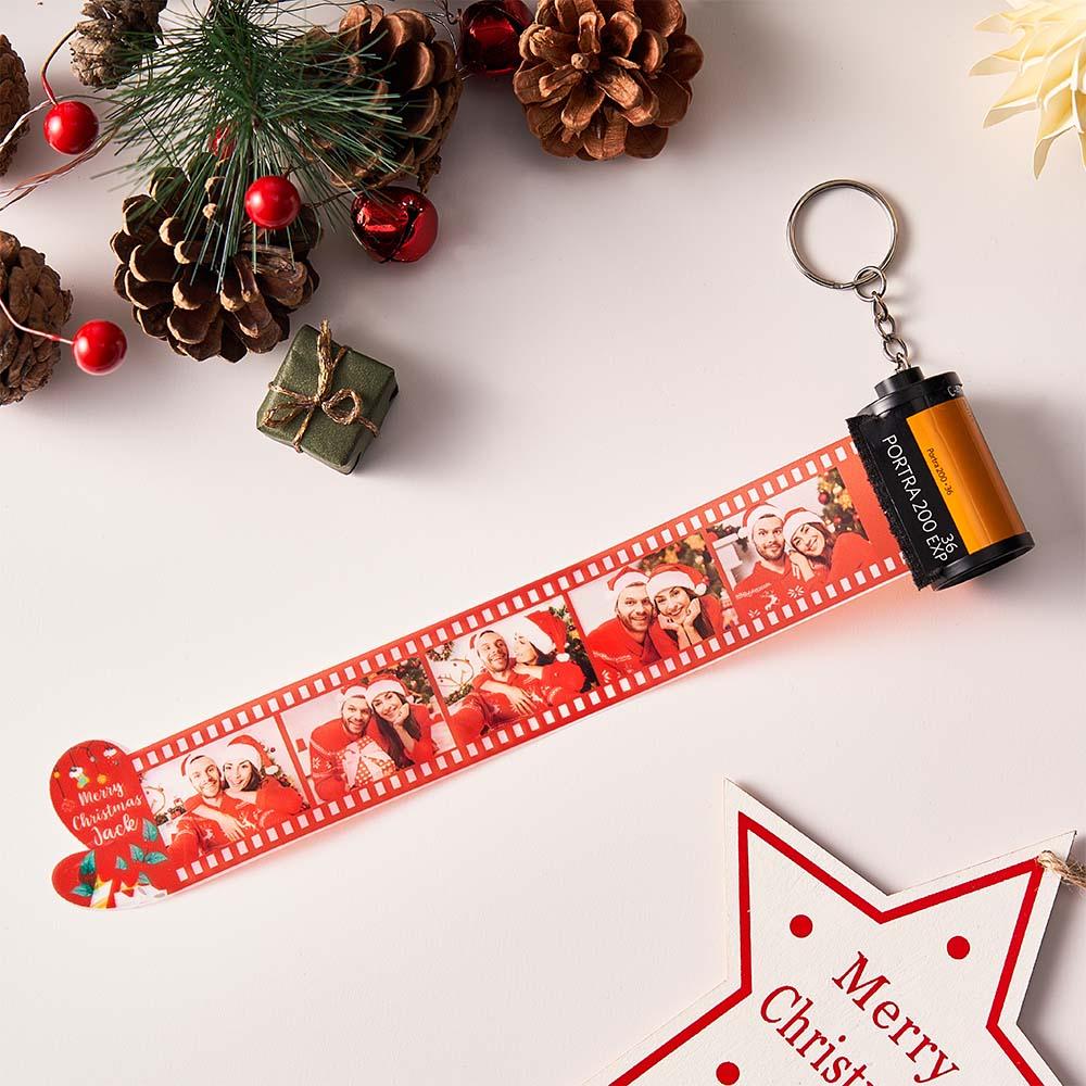 Fotofilm Sleutelhanger met Foto’s – Gepersonaliseerd Kerstcadeau