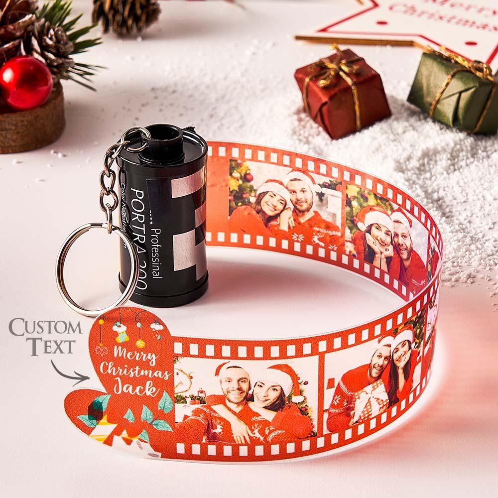 Fotofilm Sleutelhanger met Foto’s – Gepersonaliseerd Kerstcadeau