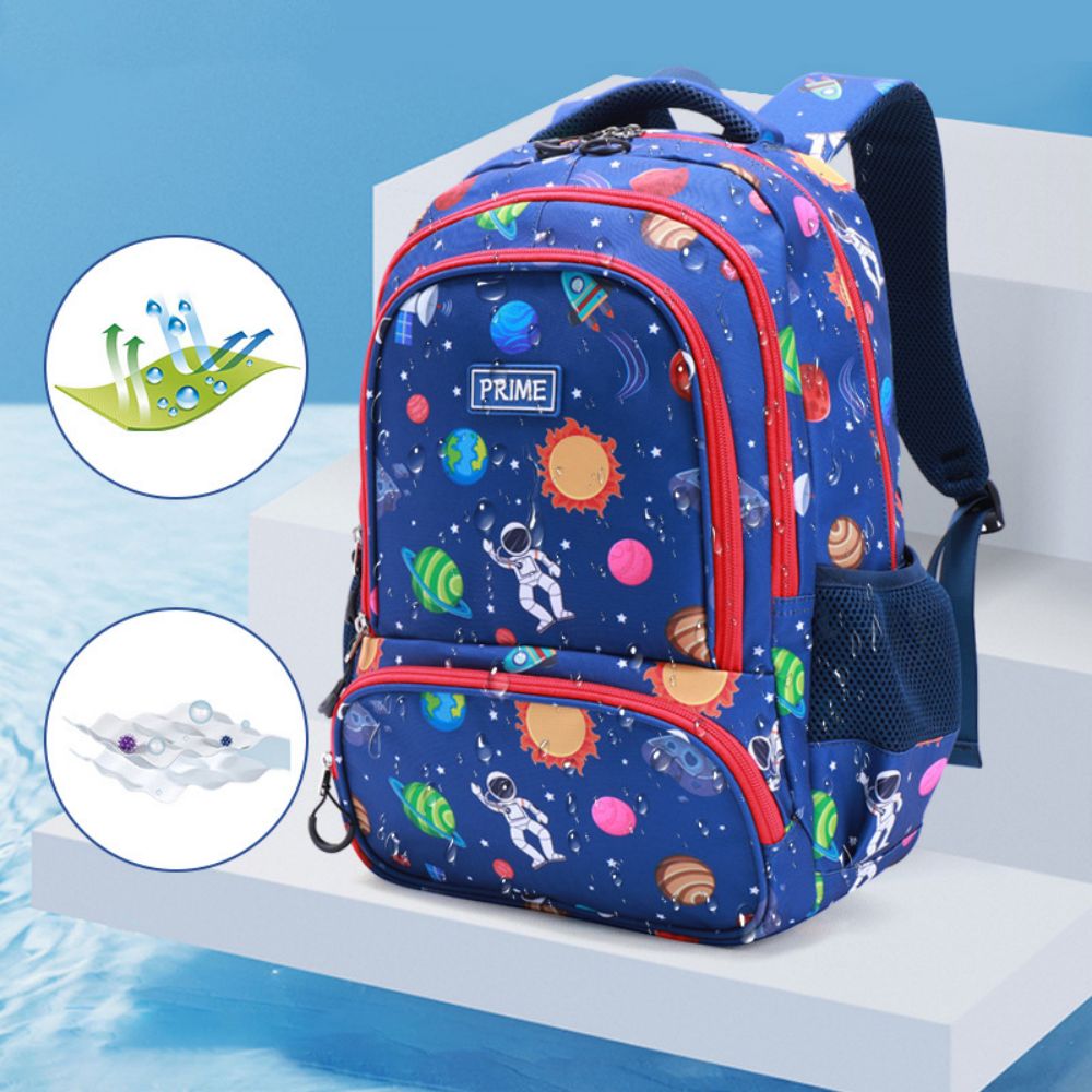 Regenboog Astronaut Rugzak – Schooltas voor Kinderen