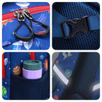 Regenboog Astronaut Rugzak – Schooltas voor Kinderen