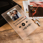 Gepersonaliseerde Muziekplaat met Scanbare Songcode