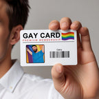 Uniek Gay Pride Aandenken, Perfect Cadeau voor LGBT Vrienden - Gepersonaliseerde Foto & Naam Wallet Card