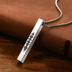 Muziek Barcode Ketting – Gepersonaliseerd Hanger