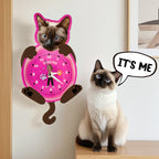 Gepersonaliseerde Wandklok met Huisdier- en Baasfoto – Grappig & Uniek Cadeau voor Dierenliefhebbers