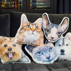 Gepersonaliseerd Kussen – Foto Kussen, Perfect Cadeau voor Dierenliefhebbers & Woondecoratie