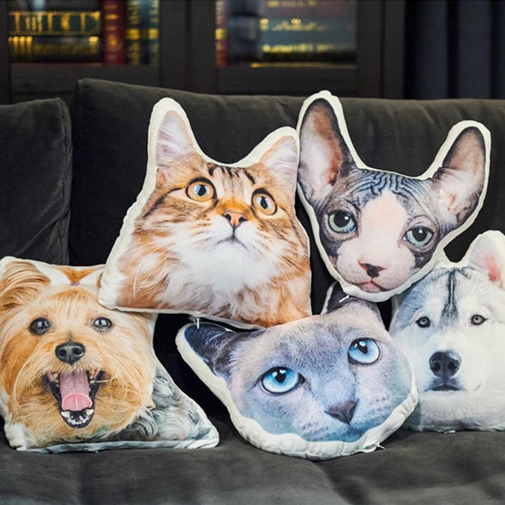 Gepersonaliseerd Kussen – Foto Kussen, Perfect Cadeau voor Dierenliefhebbers & Woondecoratie