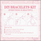 Adventskalender Sieraden Box – 24 Dagen Kerst Aftellen met Verrassingsarmbanden & Charms | Kerstcadeau